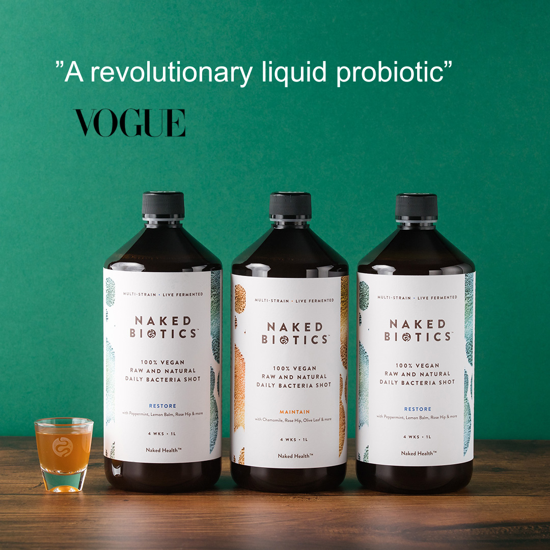 Restore balance to your gut - Naked Biotics